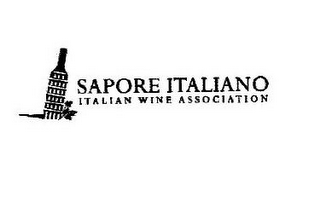 SAPORE ITALIANO ITALIAN WINE ASSOCIATION logo