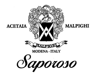 SAPOROSO ACETAIA MALPIGHI MALPIGHI MODENA - ITALY logo