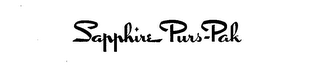 SAPPHIRE PURS-PAK logo