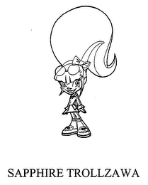 SAPPHIRE TROLLZAWA logo