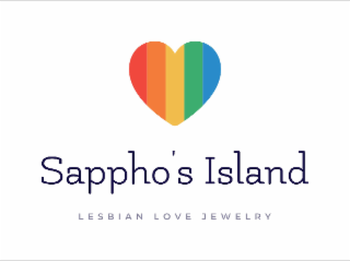 SAPPHO'S ISLAND LESBIAN LOVE JEWELRY logo