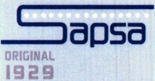 SAPSA ORIGINAL 1929 logo