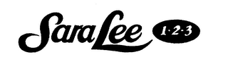 SARA LEE 1 2 3 logo