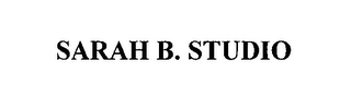 SARAH B. STUDIO logo