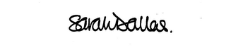 SARAH DALLAS. logo