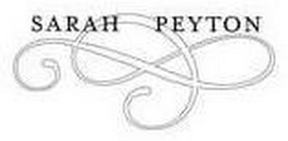 SARAH PEYTON logo