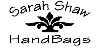 SARAH SHAW HANDBAGS logo