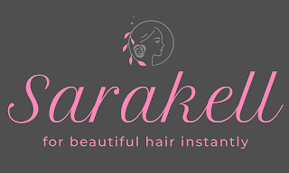 SARAKELL FOR BEAUTIFUL HAIR INSTANTLY logo