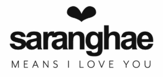 SARANGHAE MEANS I LOVE YOU logo