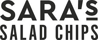 SARA'S SALAD CHIPS logo