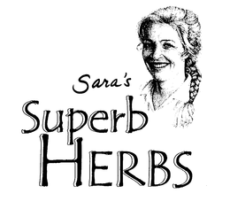 SARA'S SUPERB HERBS logo