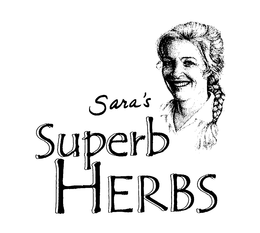 SARA'S SUPERB HERBS logo