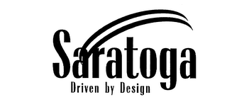 SARATOGA DRIVEN BY DESIGN logo