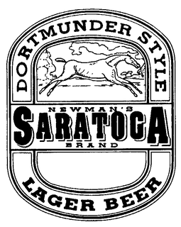 SARATOGA NEWMAN'S BRAND DORTMUNDER STYLE logo