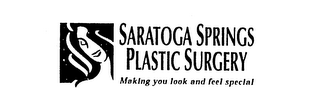 SARATOGA SPRINGS PLASTIC SURGERY MAKINGYOU LOOK AND FEEL SPECIAL logo
