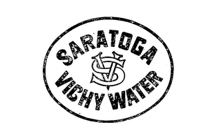 SARATOGA VICHY WATER SV logo