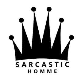 SARCASTIC HOMME logo