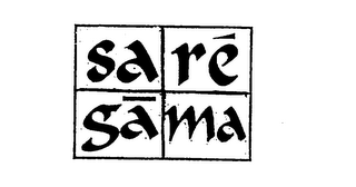 SAREGAMA logo