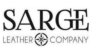 SARGE LEATHER COMPANY logo