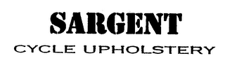 SARGENT CYCLE UPHOLSTERY