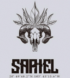 SARIEL 20 49' 48. 2'' N 103 43' 15. 6'' W logo
