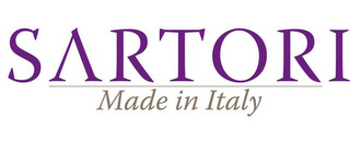 SARTORI MADE IN ITALY logo