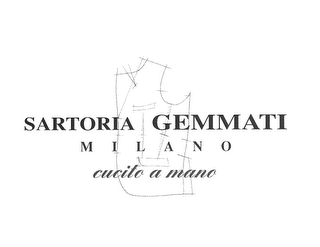 SARTORIA GEMMATI MILANO CUCITO A MANO logo