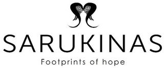 SARUKINAS FOOTPRINTS OF HOPE logo
