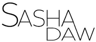 SASHA DAW logo