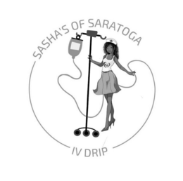 SASHA'S OF SARATOGA IV DRIP logo