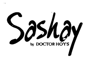 SASHAY BY DOCTOR HOY'S logo