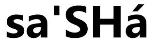 SA'SHÁ logo