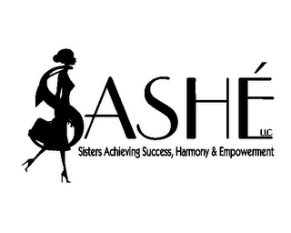 SASHÉ LLC SISTERS ACHEIVING SUCCESS, HARMONY & EMPOWERMENT logo