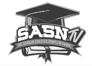 SASN.TV THE SCHOLAR ATHLETES SPORTS NETWORK logo