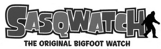 SASQWATCH THE ORIGINAL BIGFOOT WATCH logo