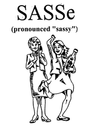 SASSE (PRONOUNCED "SASSY") logo