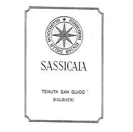 SASSICAIA TENUTA SAN GUIDO BOLGHERI logo