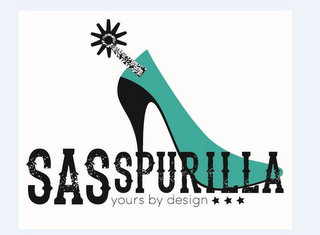 SASSPURILLA YOURS BY DESIGN logo