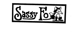 SASSY FOX logo