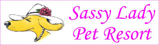 SASSY LADY PET RESORT logo