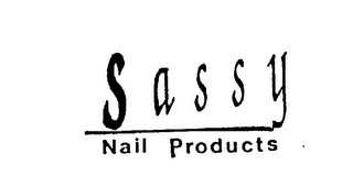 SASSY NAIL PRODUCTS logo