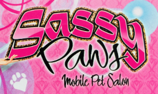 SASSY PAWS MOBILE PET SALON logo