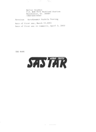 SASTAR AREO TESTS logo
