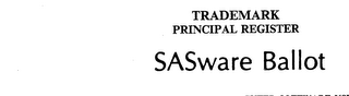 SASWARE BALLOT logo