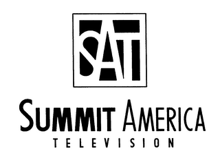 SAT SUMMIT AMERICA TELEVISION logo