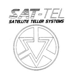 SAT-TEL SATELLITE TELLER SYSTEMS logo