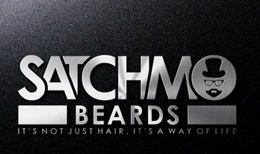 SATCHMO BEARDS IT'S NOT JUST HAIR, IT'S A WAY OF LIFE logo