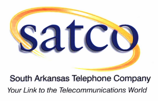SATCO SOUTH ARKANSAS TELEPHONE COMPANY YOUR LINK TO THE TELECOMMUNICATIONS WORLD logo
