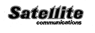 SATELLITE COMMUNICATIONS logo