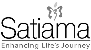 SATIAMA ENHANCING LIFE'S JOURNEY logo